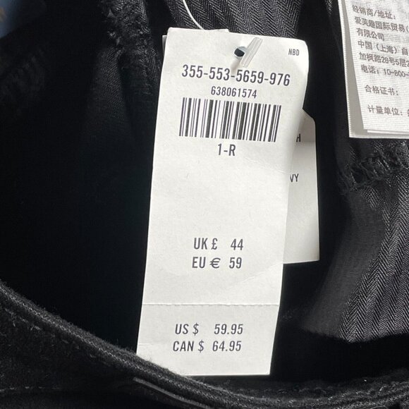 NEW Hollister Jeans Womens 25 black denim skinny distressed preppy casual - Picture 6 of 12